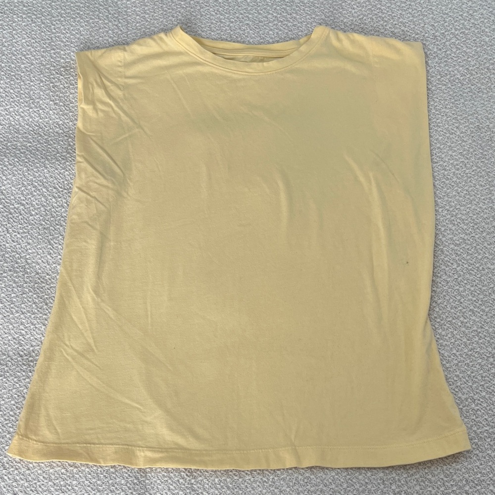 A New Day Light Yellow Top